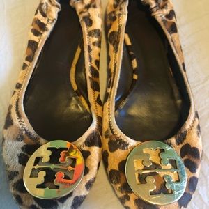 Tory Burch Leopard Flats